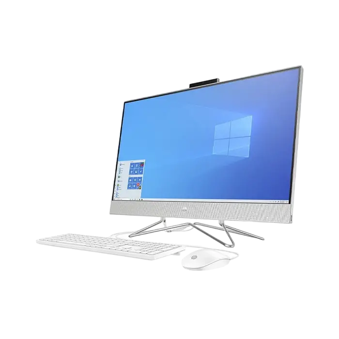 Computer All-in-One HP 24-dp1015ur, 23,8", Intel Core i7-1165G7, 16GB/512GB, FreeDOS, Argintiu