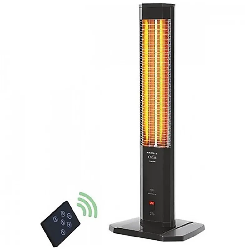 Încălzitor cu infraroșu KUMTEL MHR-1800, 1800W, Negru
