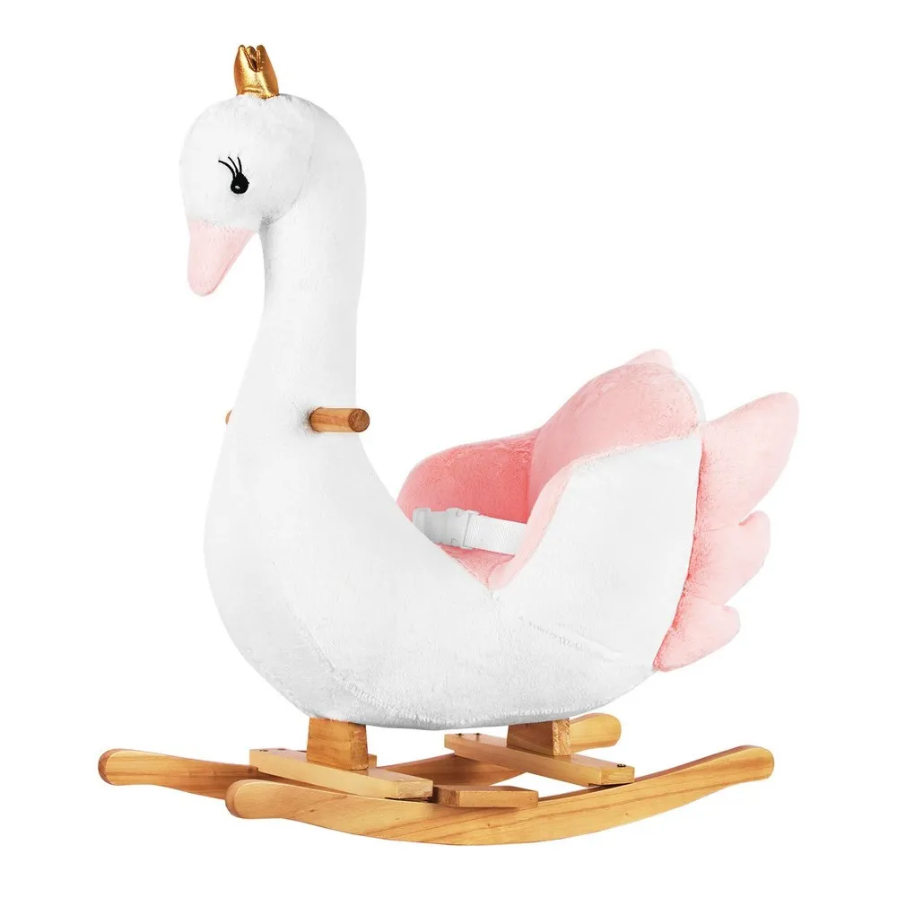 Scaun balansoar pentru copii Kikka Boo Swan, White