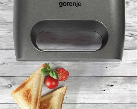 Aparat pentru sandwich multifunctional Gorenje SM703GCG, Argintiu