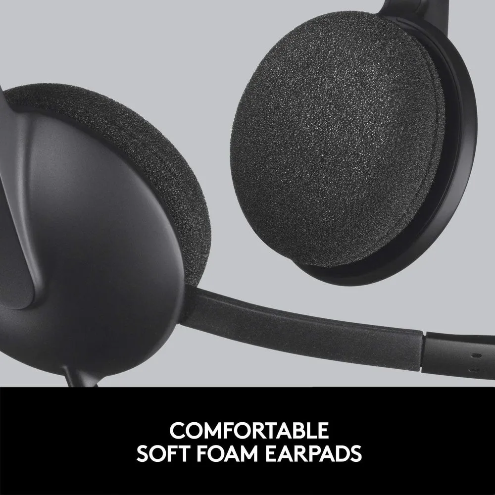 Наушники Logitech H340, Чёрный