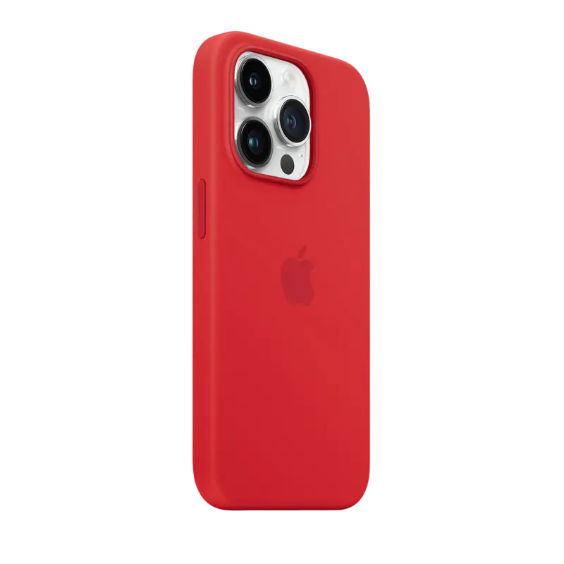 Original iPhone 14 Pro Silicone Case with MagSafe - (PRODUCT)RED, Model A2912