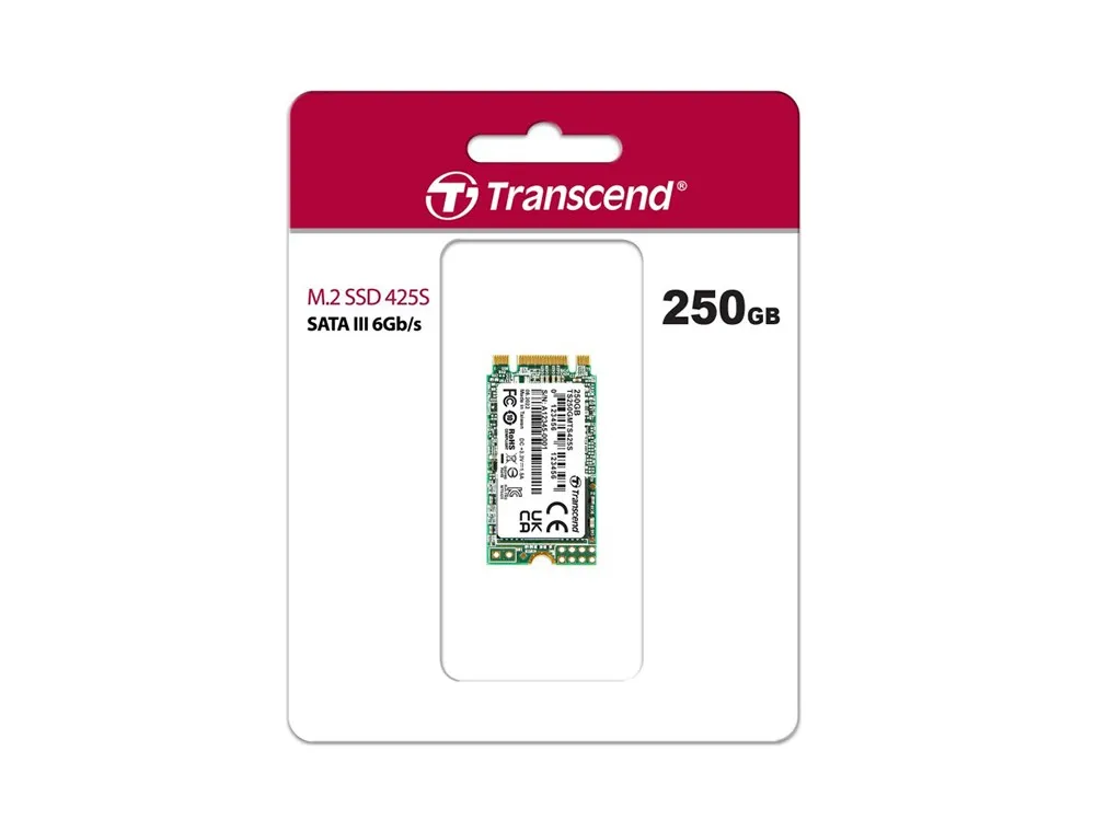 Unitate SSD Transcend 425S, 250GB, TS250GMTS425S