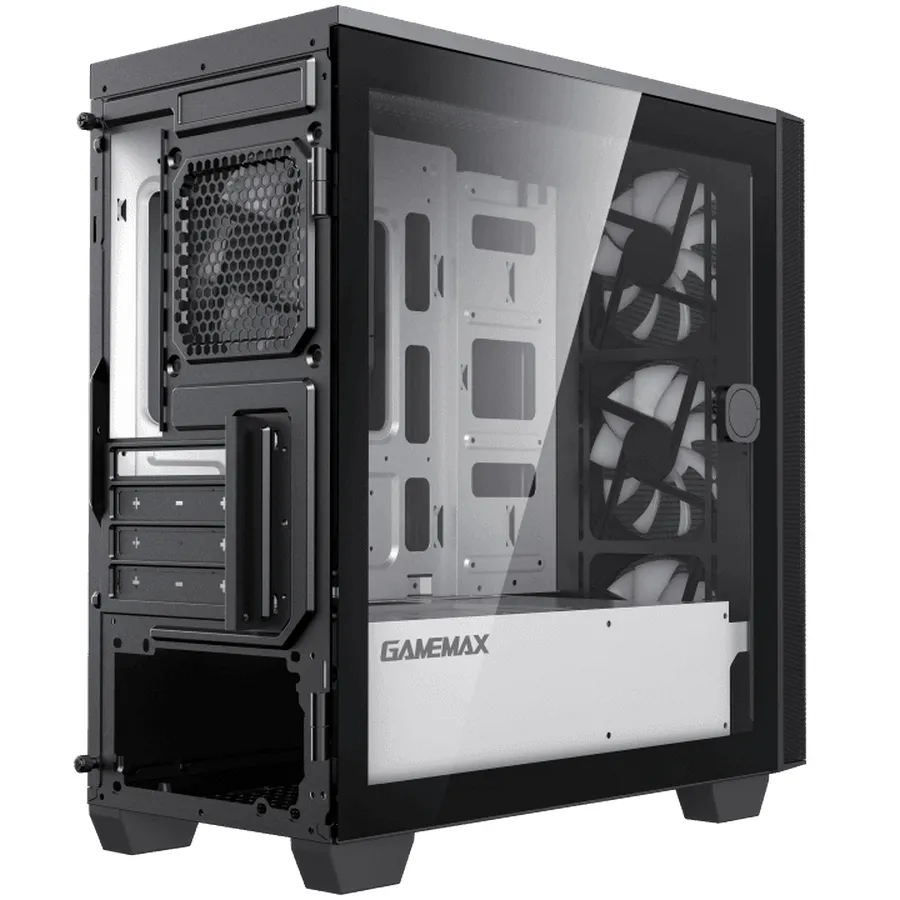 Carcasă PC Gamemax Aero Mini ECO, Micro-ATX, ATX, Negru