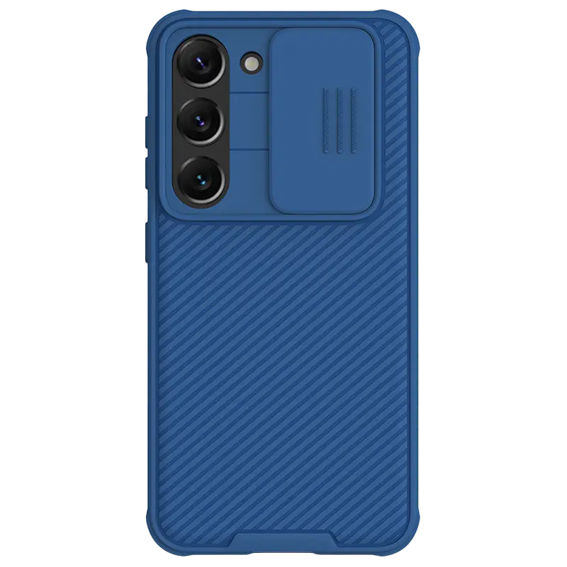 Husă Nillkin Galaxy S23 Camshield Pro, Albastru