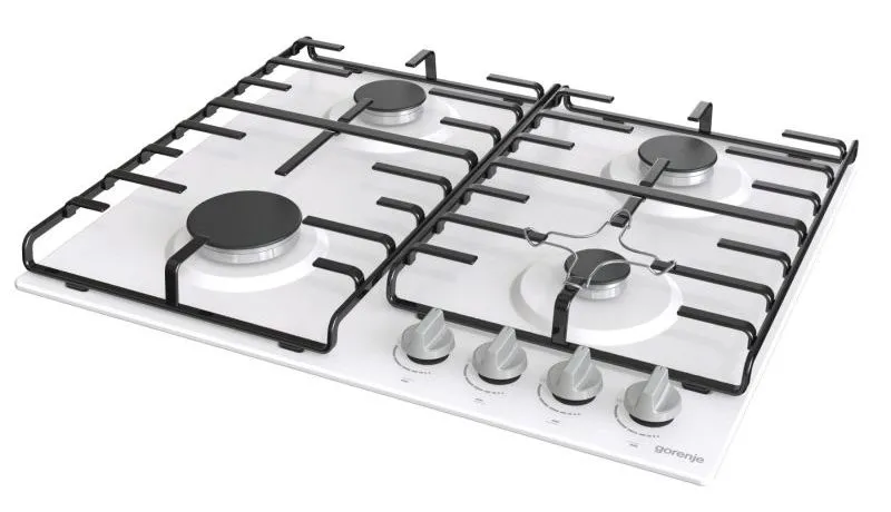 Plită pe gaz Gorenje G 640 EW, Alb