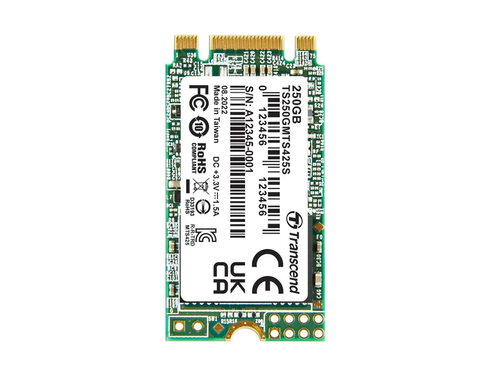 Unitate SSD Transcend 425S, 250GB, TS250GMTS425S