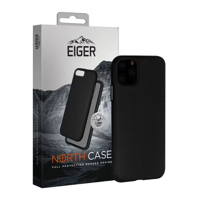 Husă Eiger North Case -  iPhone 11 Pro Max, Negru