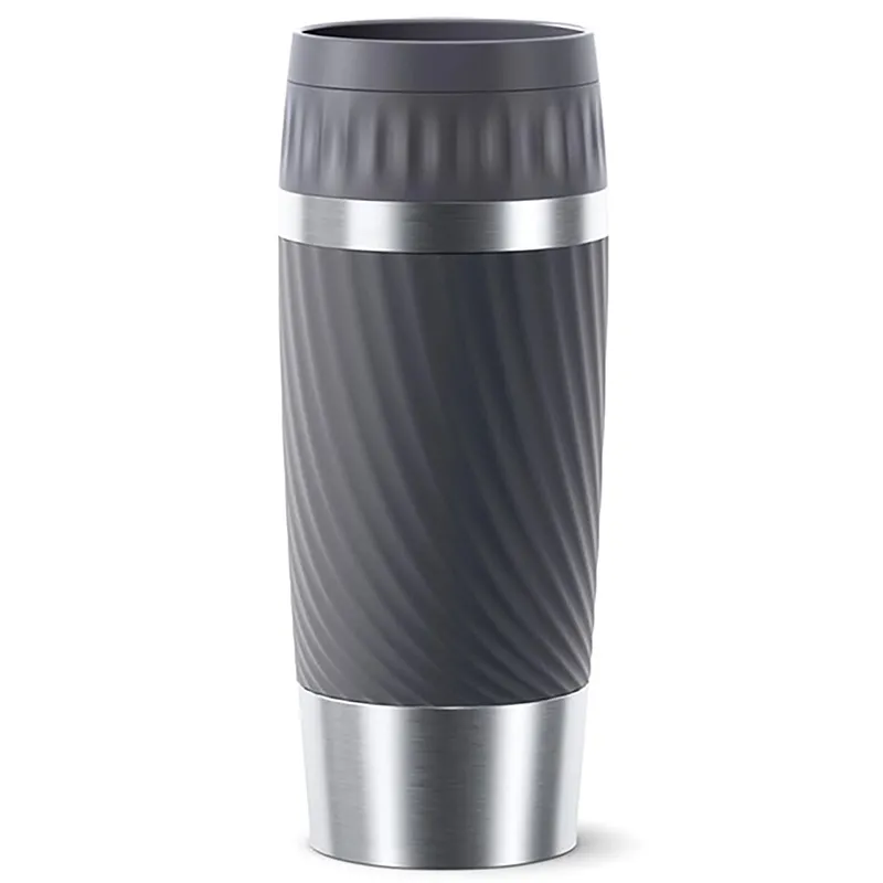 Cană termos Tefal Easy Twist, 0,36L, Grey