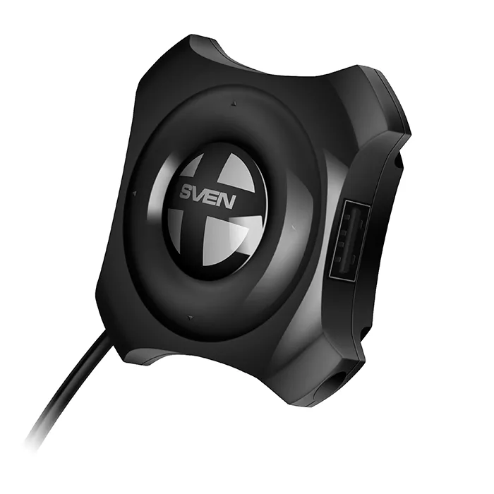 Adaptor Hub SVEN HB-432, Negru