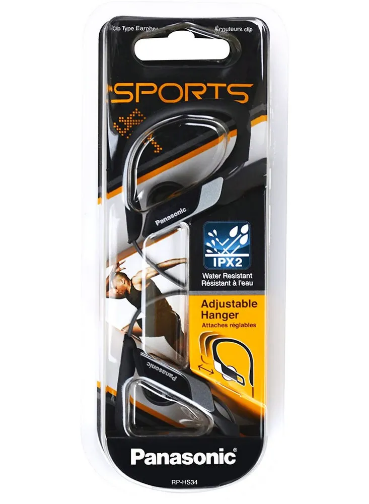 Наушники Panasonic RP-HS34E, Чёрный