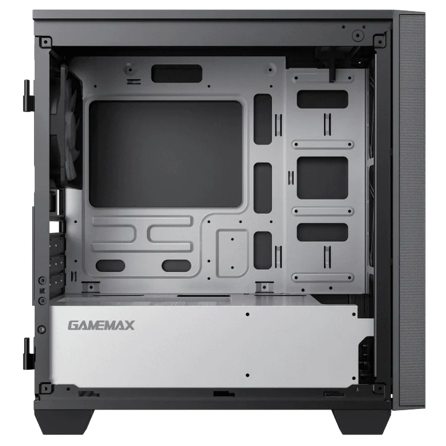 Carcasă PC Gamemax Aero Mini ECO, Micro-ATX, ATX, Negru
