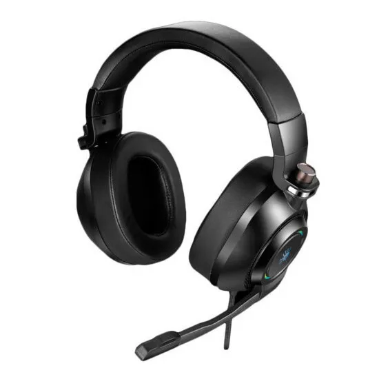 Căști gaming Bloody G580, Cu fir, Negru