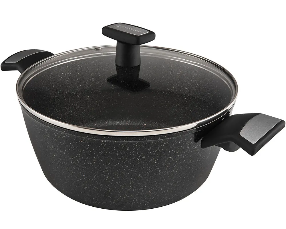 Cratiță Polaris Monolit-24C, 4L, 24cm, Negru