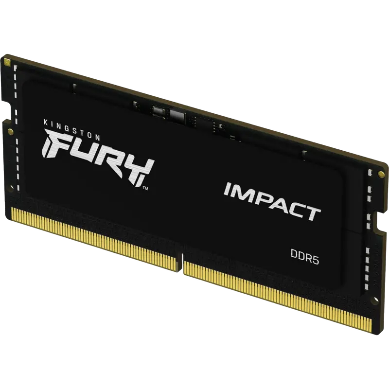 Оперативная память Kingston FURY Impact, DDR5 SDRAM, 6400 МГц, 16Гб, KF564S38IB-16