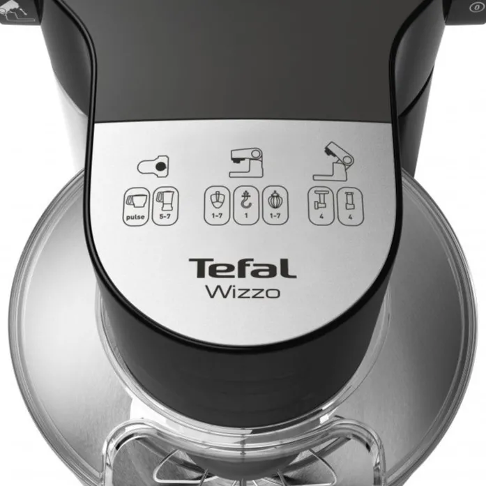 Robot de bucătărie Tefal Wizzo, Negru