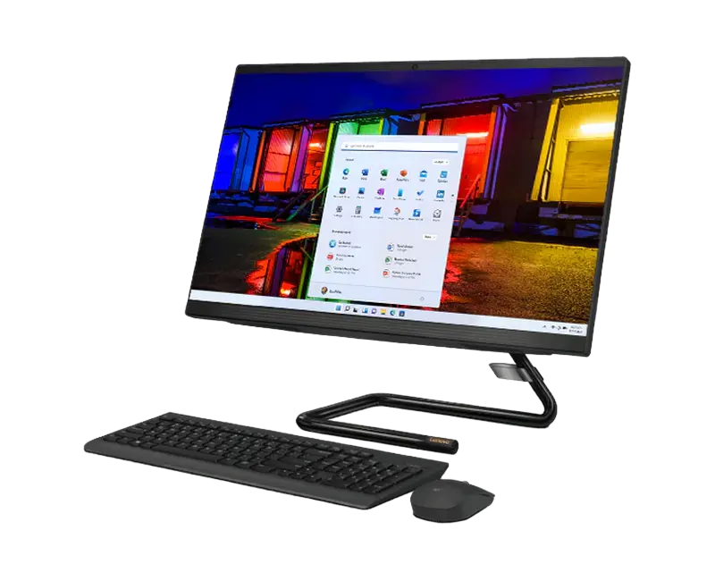 Моноблок Lenovo IdeaCentre AIO 3 22IIL5, 21,5", Intel Core i3-10100T, 8Гб/256Гб, Без ОС, Черный