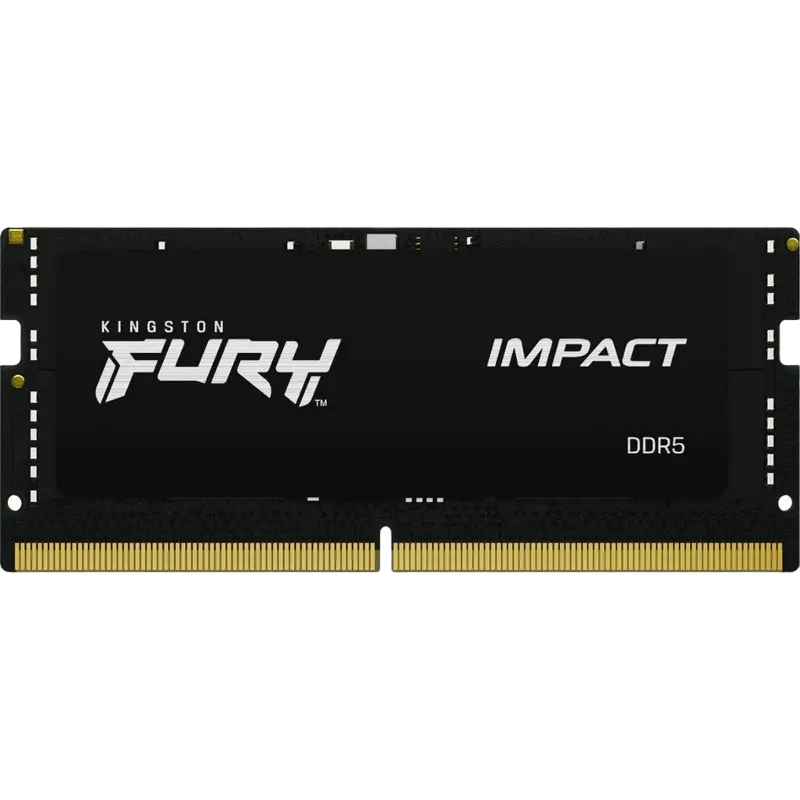Оперативная память Kingston FURY Impact, DDR5 SDRAM, 6400 МГц, 16Гб, KF564S38IB-16
