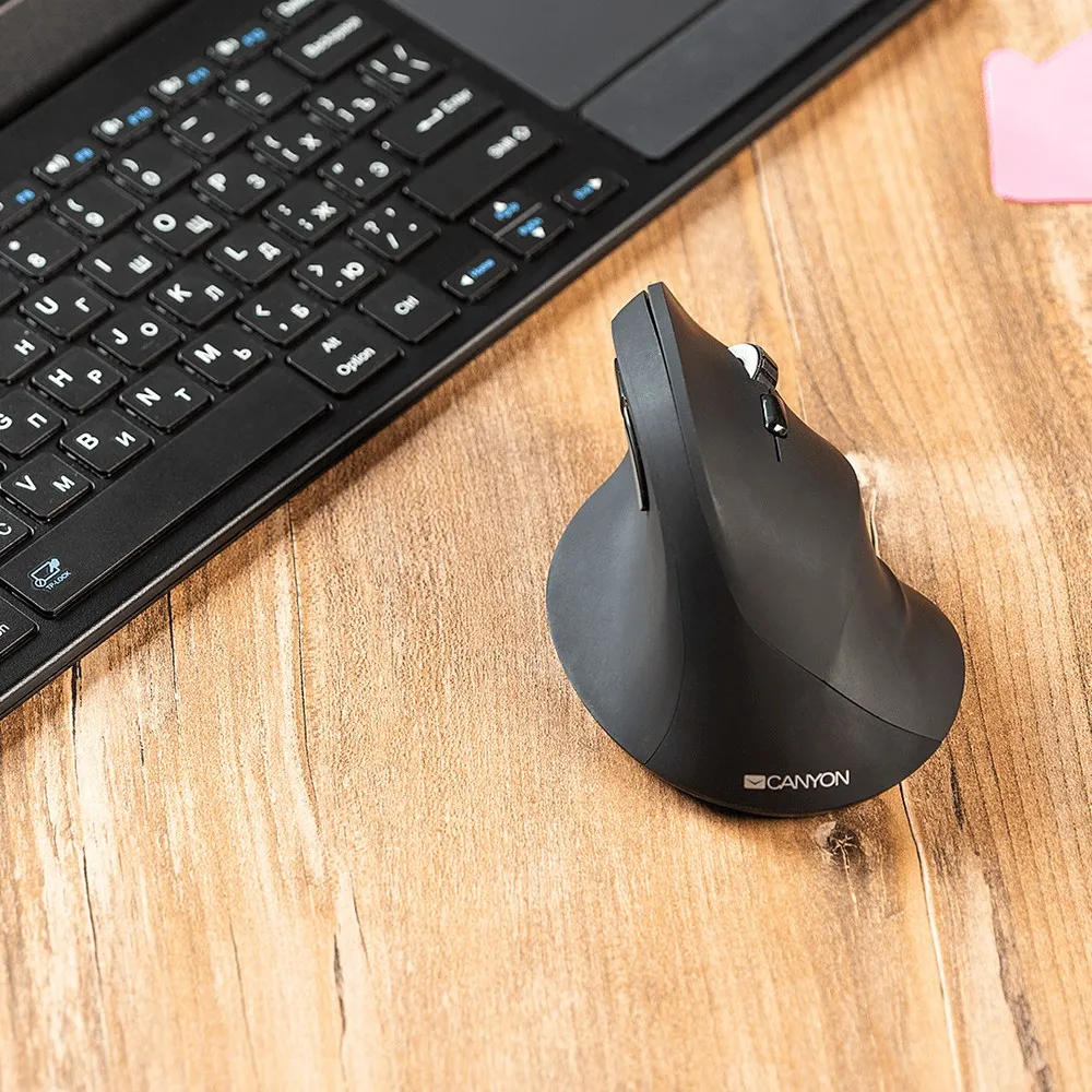 Беcпроводная мышь Canyon MW-16, Чёрный