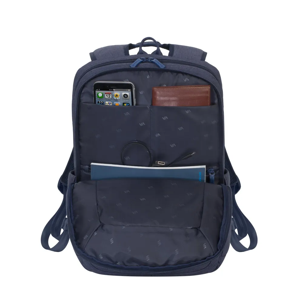 Rucsac pentru Laptop RivaCase Suzuka, 15.6", Poliester, Albastru