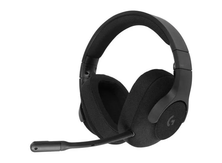 Căști gaming Logitech G433, Fără fir/Cu fir, Negru