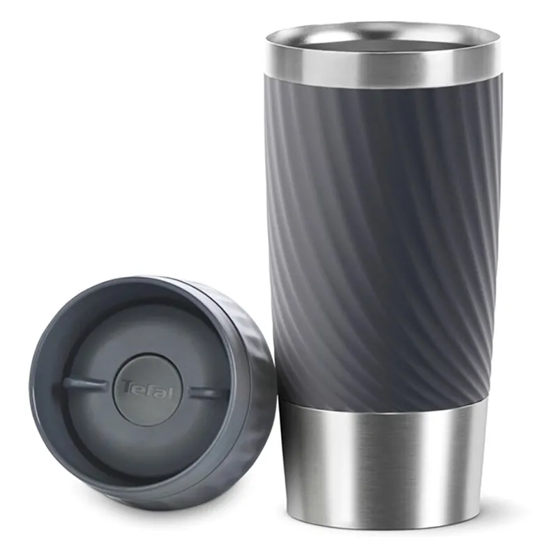 Cană termos Tefal Easy Twist, 0,36L, Grey