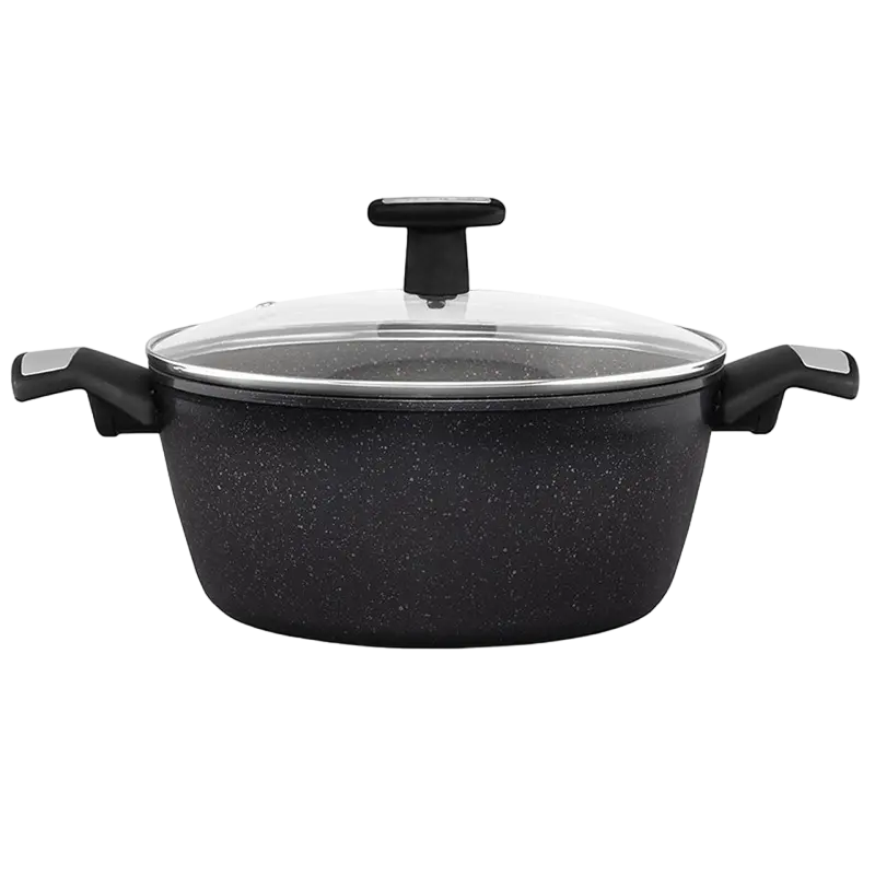 Cratiță Polaris Monolit-24C, 4L, 24cm, Negru