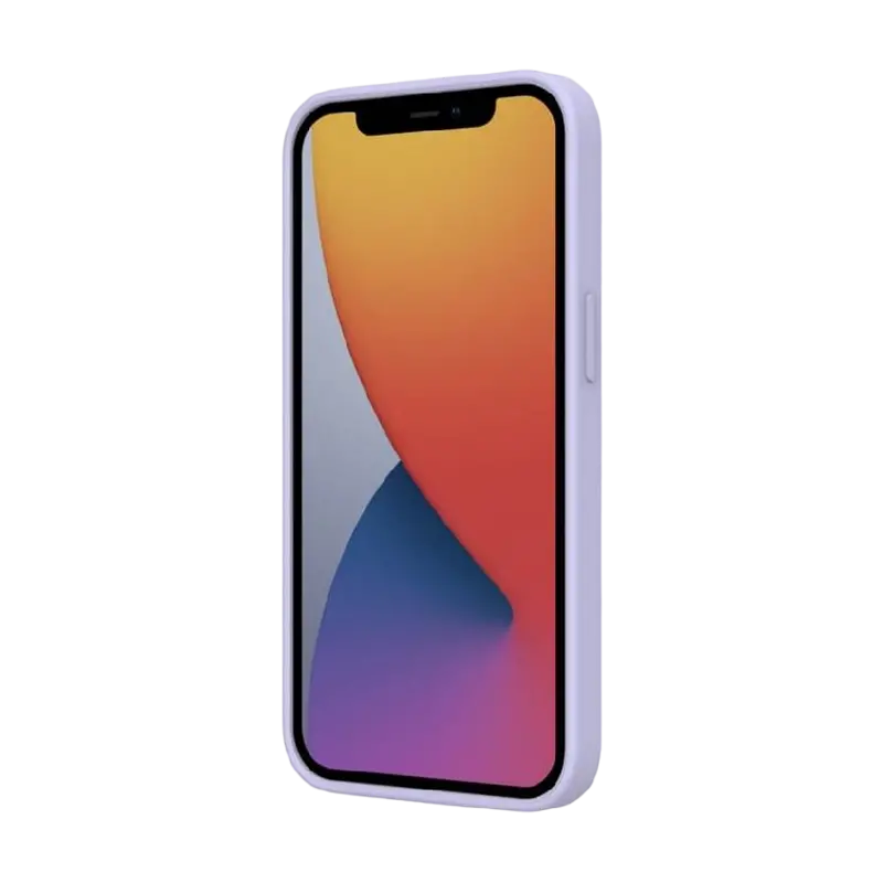 Husă Nillkin iPhone 13, CamShield Silky Silicone, Misty Purple