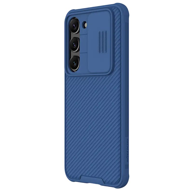 Husă Nillkin Galaxy S23 Camshield Pro, Albastru
