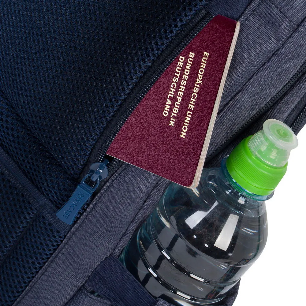 Rucsac pentru Laptop RivaCase Suzuka, 15.6", Poliester, Albastru