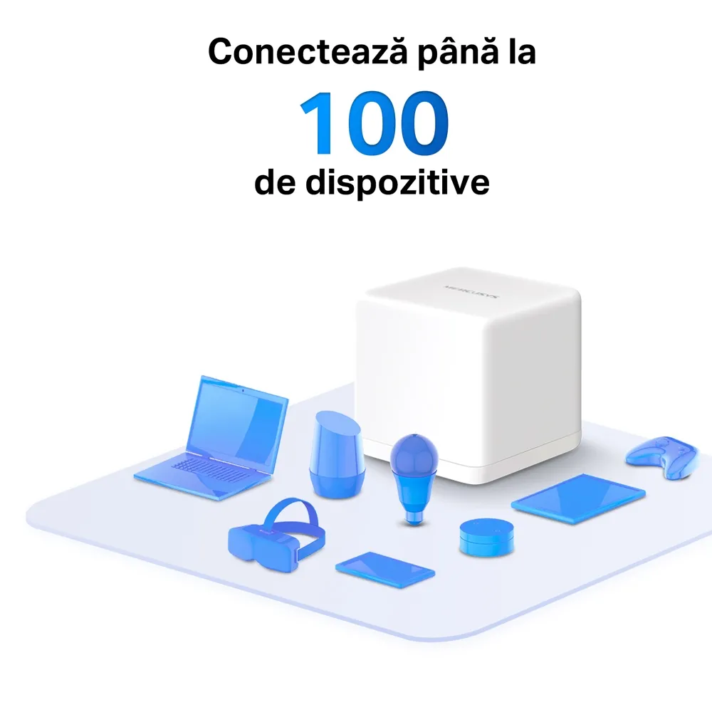 Домашняя Mesh Wi-Fi система MERCUSYS Halo H30G (2-pack), Белый