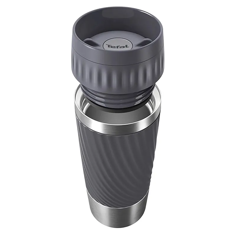 Cană termos Tefal Easy Twist, 0,36L, Grey