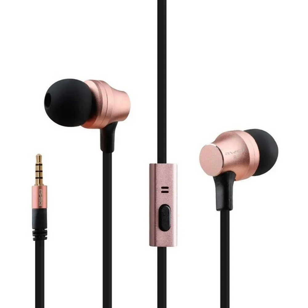 Наушники Awei ES910i, Золотой