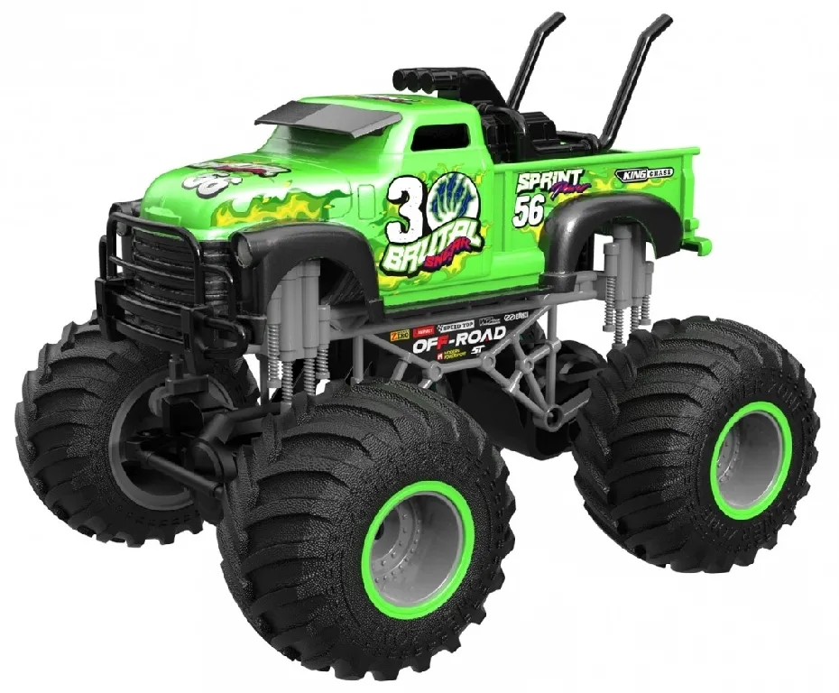 Jucărie cu telecomandă Crazon 333-19165B, 1:16, Verde 