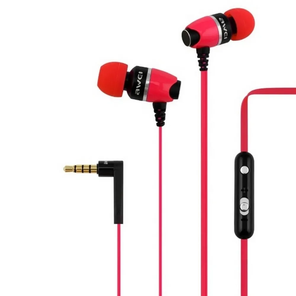 Наушники Awei ES88Hi, Красный