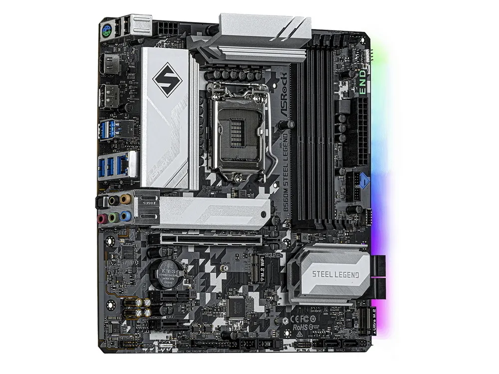 Материнская плата ASRock B560M Steel Legend, LGA1200, Intel B560, Micro-ATX