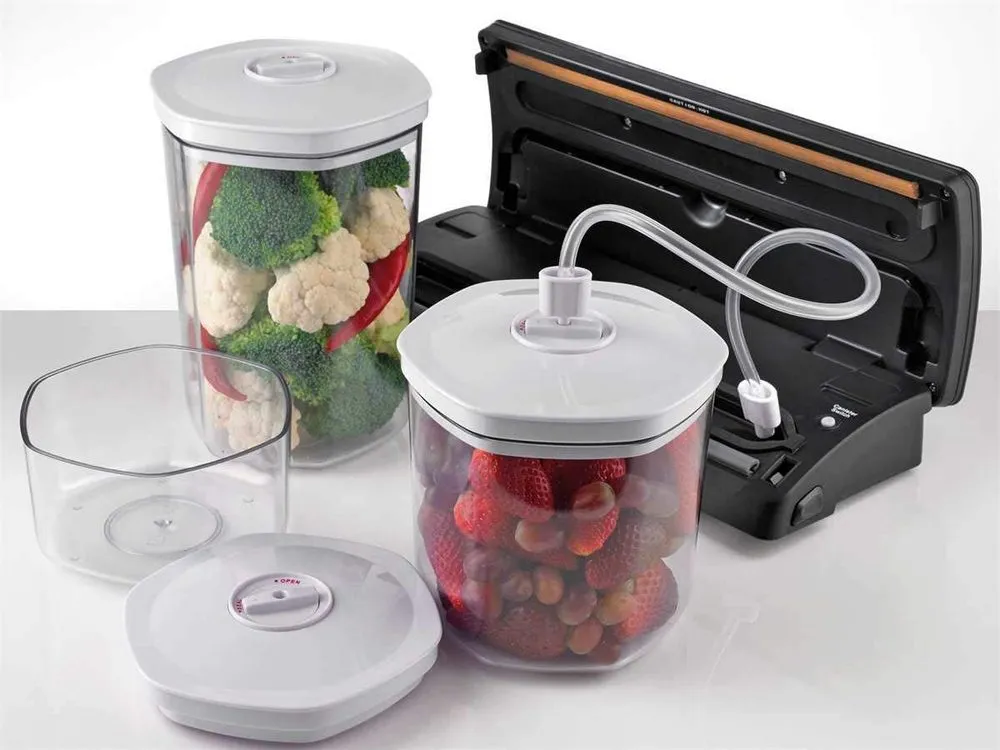 Вакуумный упаковщик Gorenje VS120E, Нержавеющая сталь