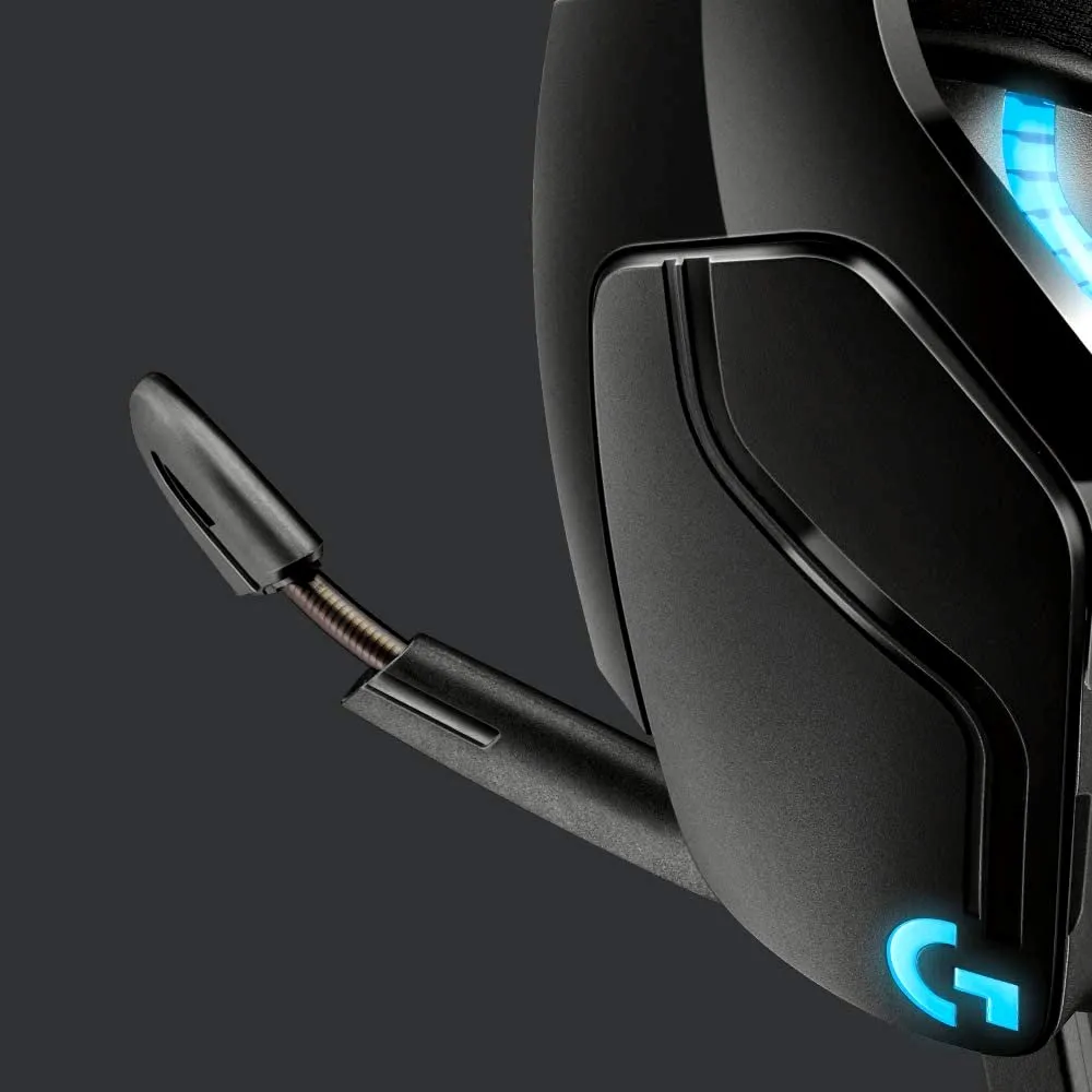 Căști gaming Logitech G635, Wireless/Cu fir, Negru