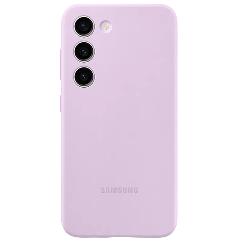 Чехол Samsung Silicone Cover for Galaxy S23, Фиолетовый