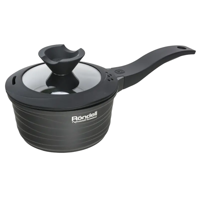 Ковш Rondell RDA-764, 1,3л, Чёрный