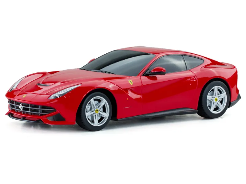 Jucărie cu telecomandă Rastar Ferrari F12, 1:18, Roșu (53500-10)