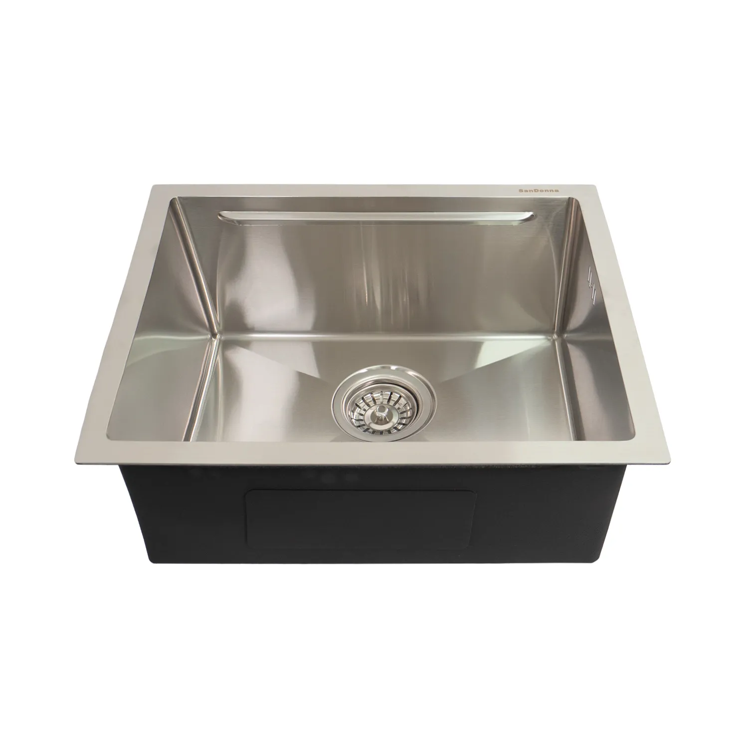 Chiuveta handmade SanDonna HD5040 (Crom satin)