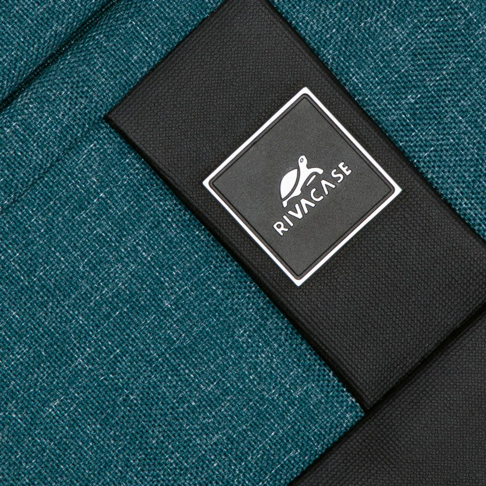 Husă universală pentru Laptop RivaCase Lantau, 13", Poliester, Acvamarin