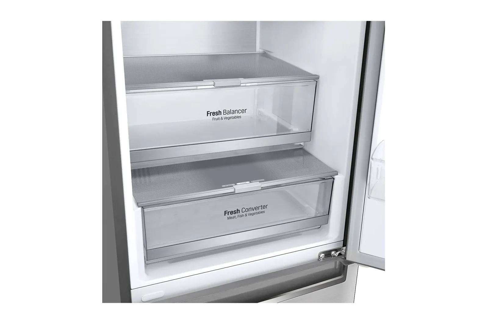 Холодильник LG GW-B509PSAP, DoorCooling+, Нержавеющая сталь