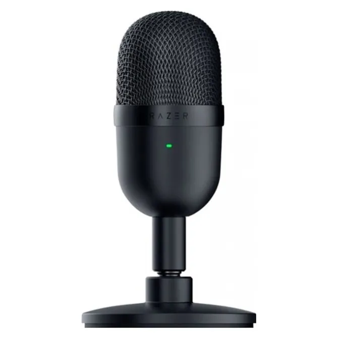 Игровой Микрофон RAZER Seiren Mini, Проводной аналоговый, Чёрный