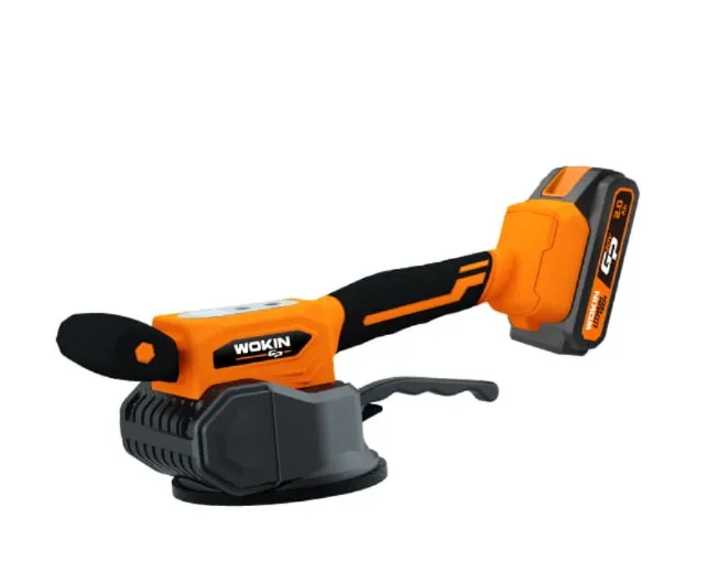 Ventuza tip vibrator pentru gresie cu acumulator Wokin 20V LI-ION 