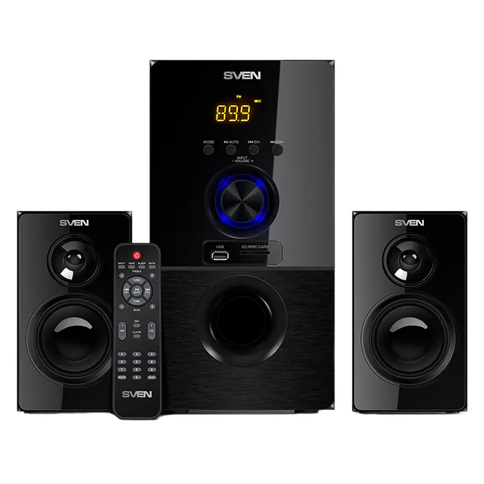 Boxe pentru calculator 2.1 SVEN MS-2050, Negru