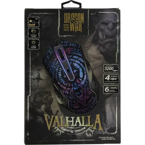 Игровая мышь QUMO Valhalla, Чёрный