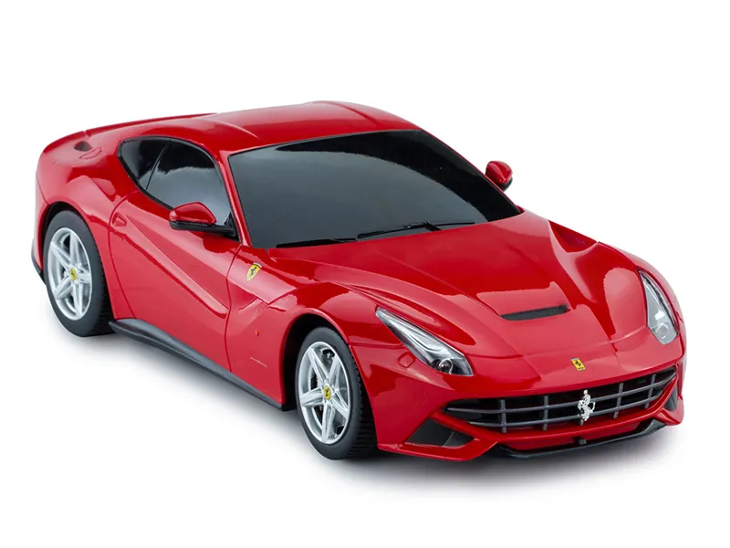 Jucărie cu telecomandă Rastar Ferrari F12, 1:18, Roșu (53500-10)