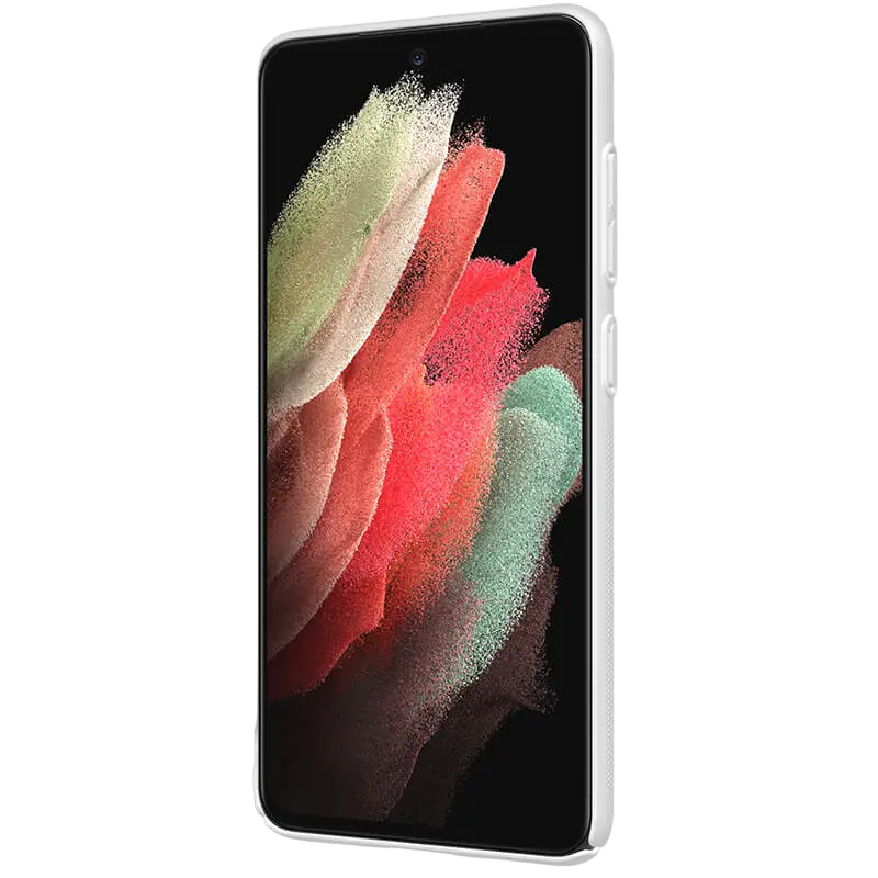 Чехол Nillkin Nillkin SAM. S21 FE, Frosted, Белый